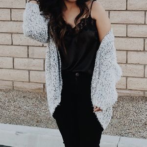 Kensie Fuzzy Cardigan
